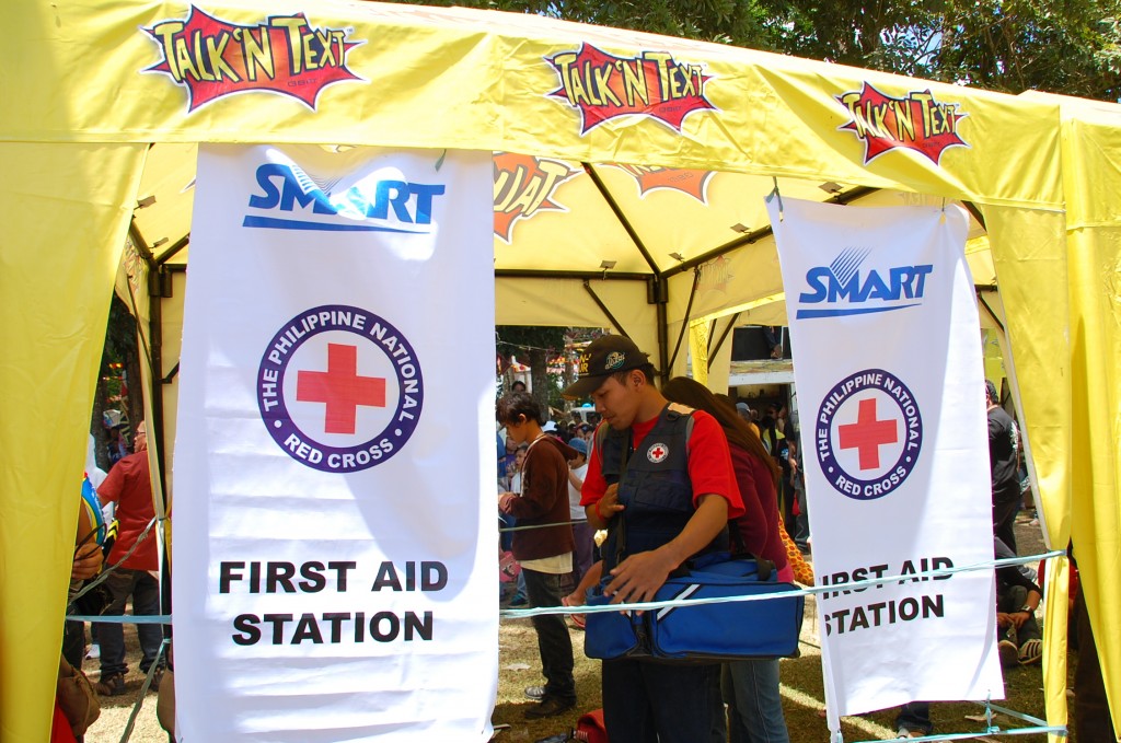 smart first aid station kaamulan 2010 smart first aid station kaamulan 2010