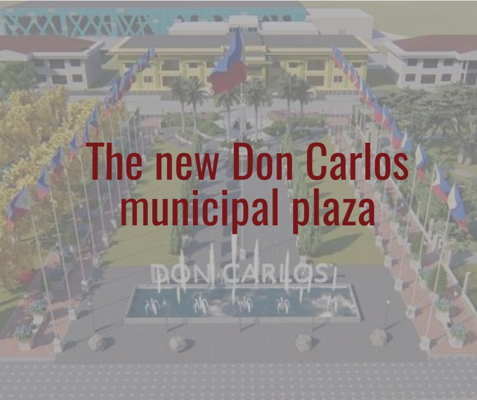 LOOK: Proposed new look for the Don Carlos, Bukidnon municipal plaza