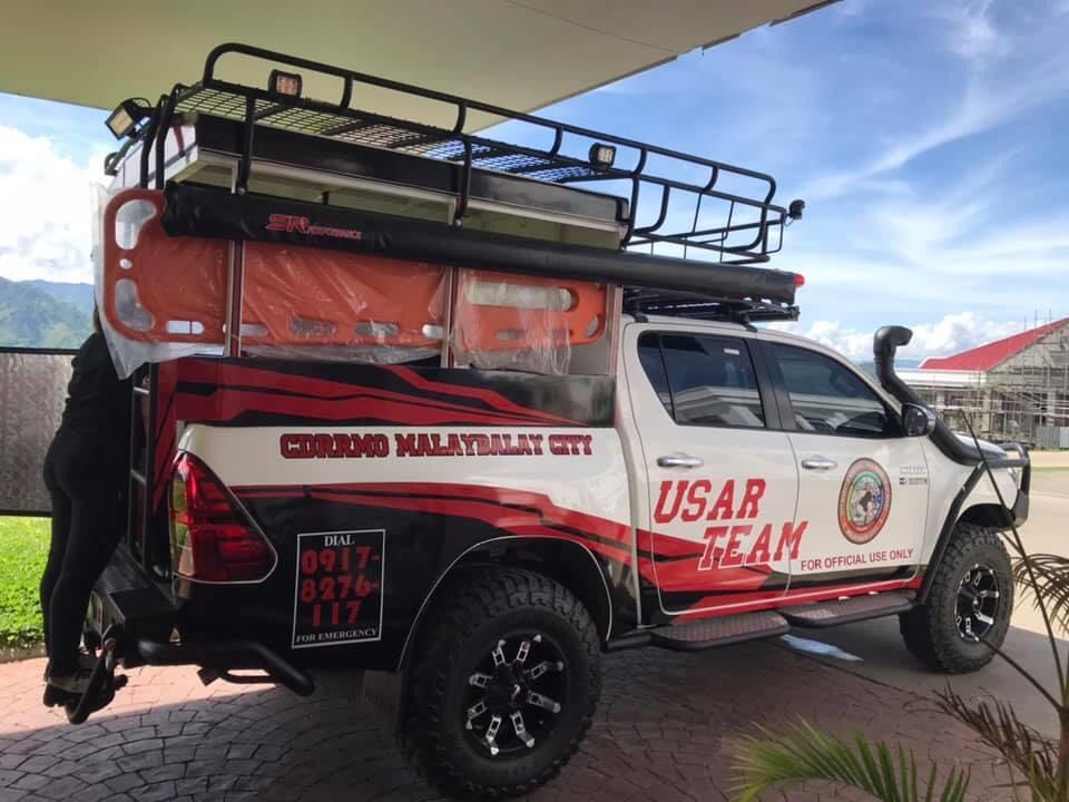 LOOK: Malaybalay has 2 new Urban Search and Rescue vehicles